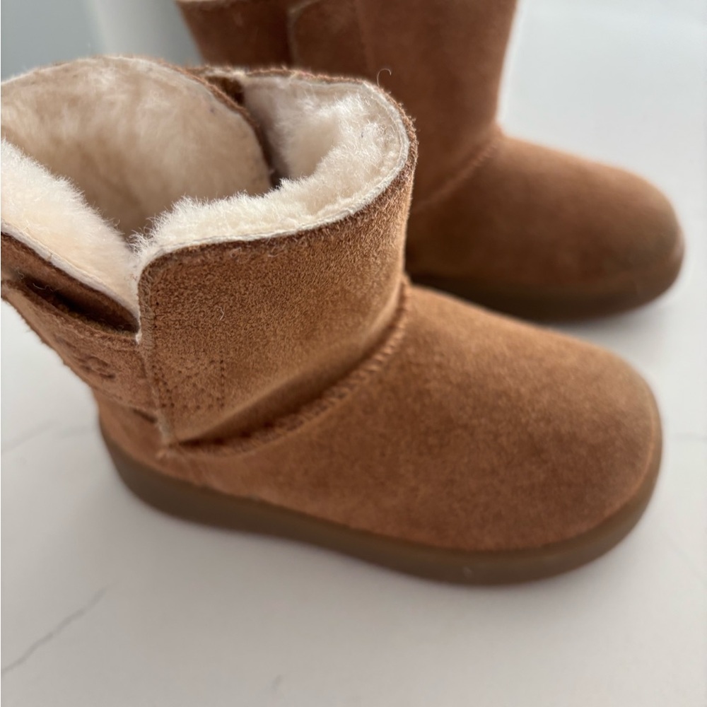 UGG Keelan Tan Suede Boots